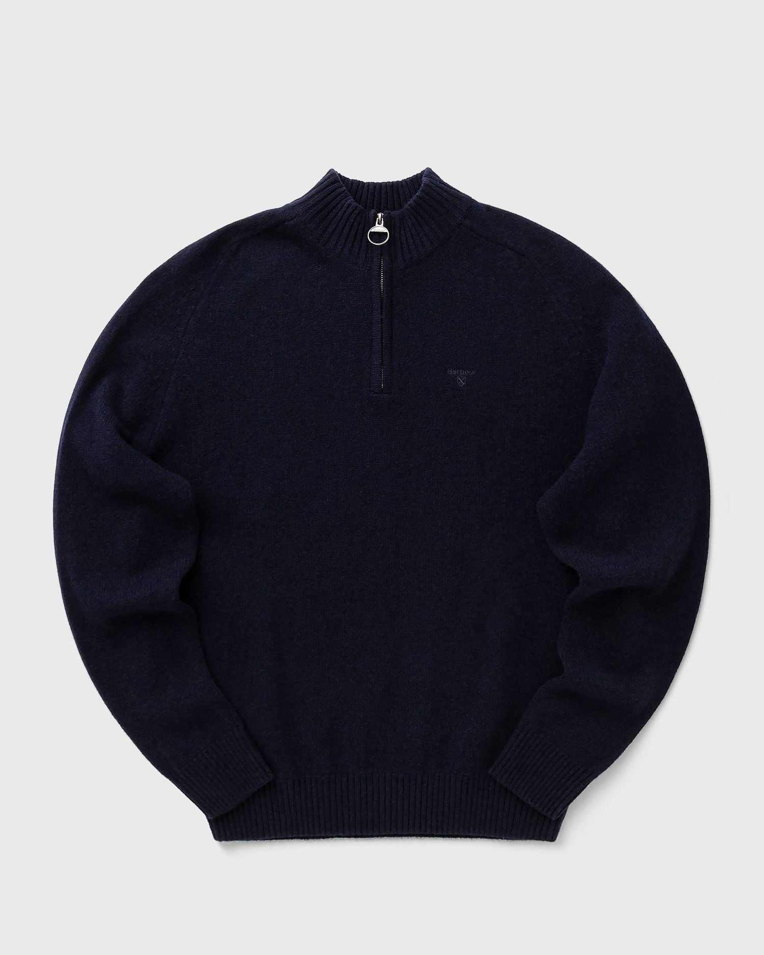 Пуловер Barbour Grangetown Half-Zip Sweater Тъмно синьо | MKN1653NY91, 0