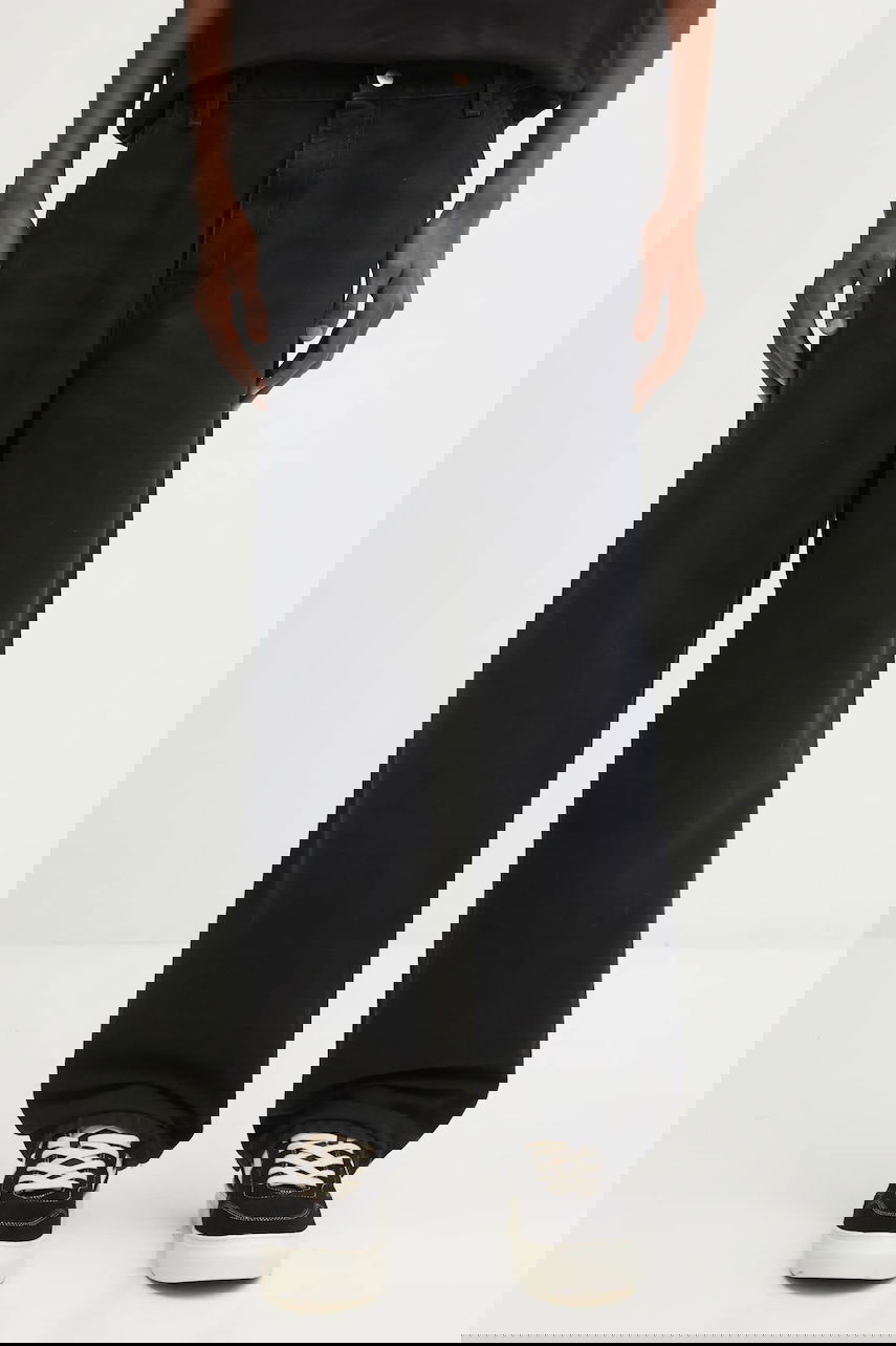 Дънки Carhartt WIP Wide Leg Simple Pant Jeans Черно | I035643.894O, 0