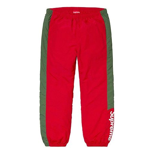 Спортни панталони Supreme Side Logo Track Pants Червено | SUP-FW19-053, 0