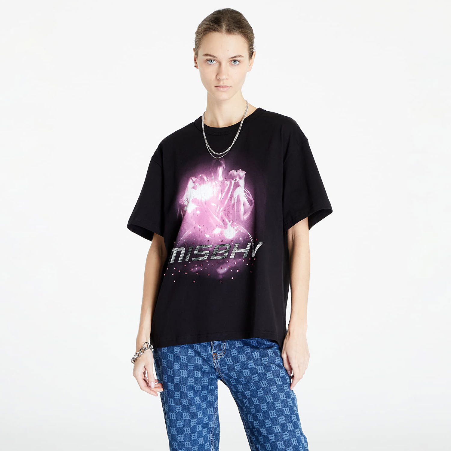 Тениска MISBHV 2001 T-Shirt Черно | 122EX186, 0