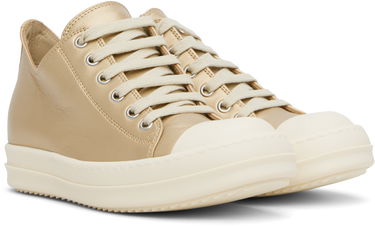 Кецове и обувки Rick Owens Rick Owens Hollywood Low Sneaks Металик | RO01E7891 LLPM, 3