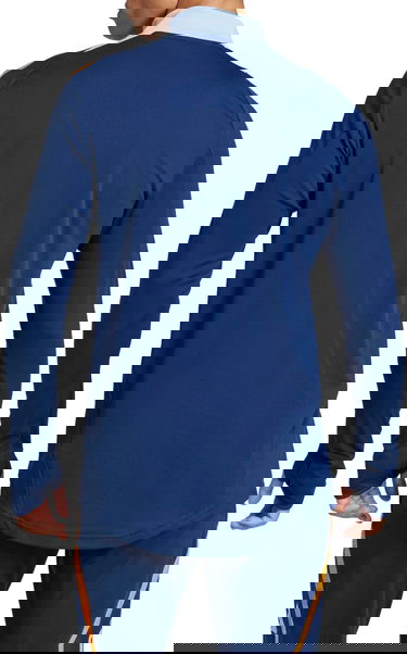 Суитчър adidas Originals REAL Training Quarter-Zip Top Синьо | je4205, 1