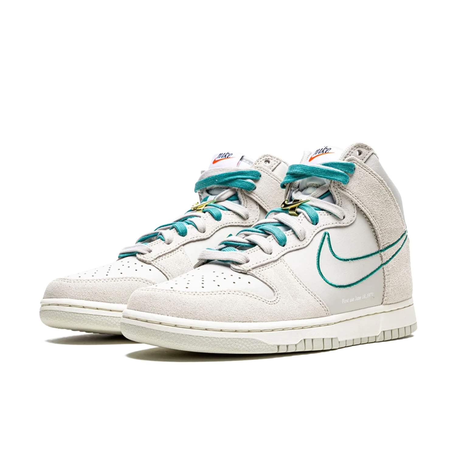 Кецове и обувки Nike Dunk High SE "First Use Pack - Green Noise" Сиво | DH0960-001, 1