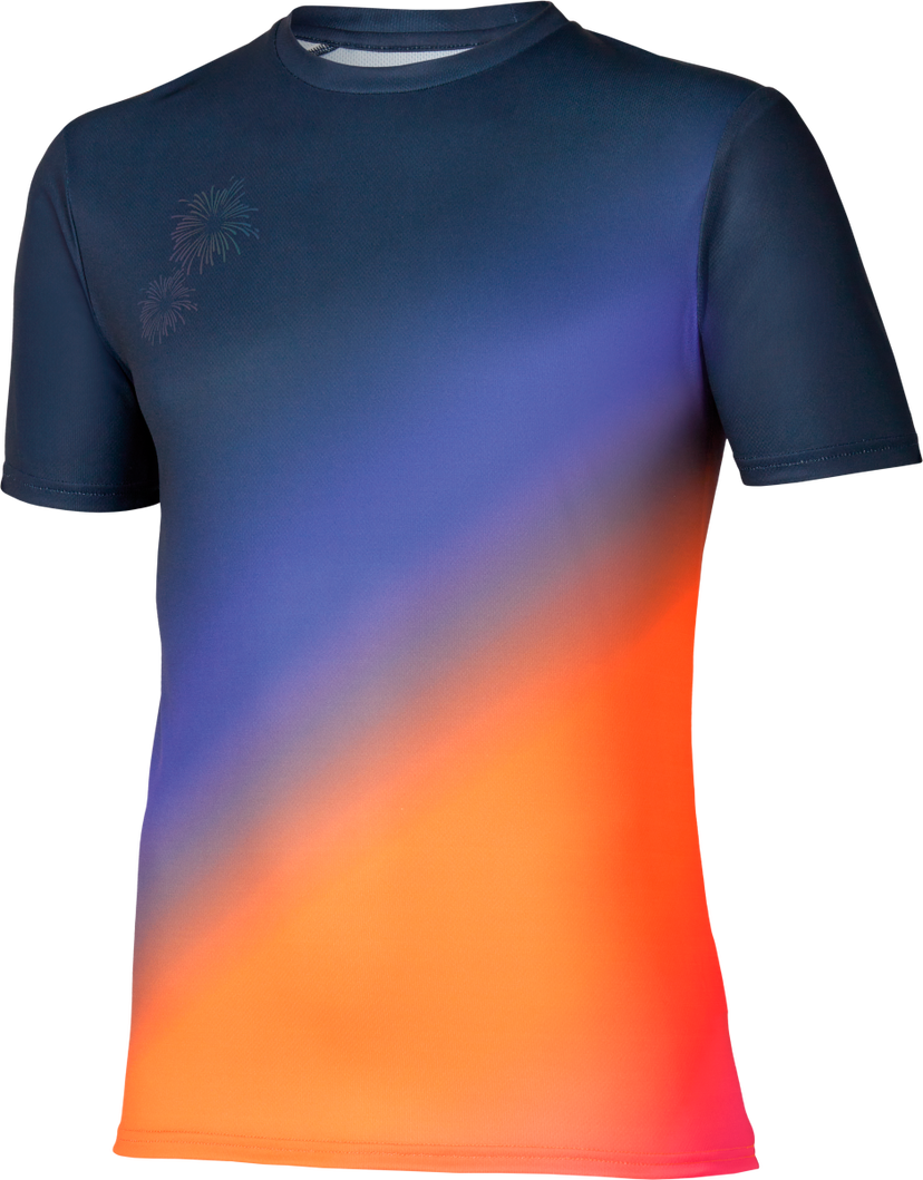 Тениска Mizuno Mizuno Hanabi T-Shirt Многоцветен | j2gac550-97