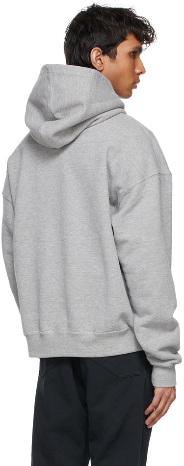 Суитчър Rhude Rhude Cursive Logo Hoodie Сиво | RHPS21HO00000016, 2