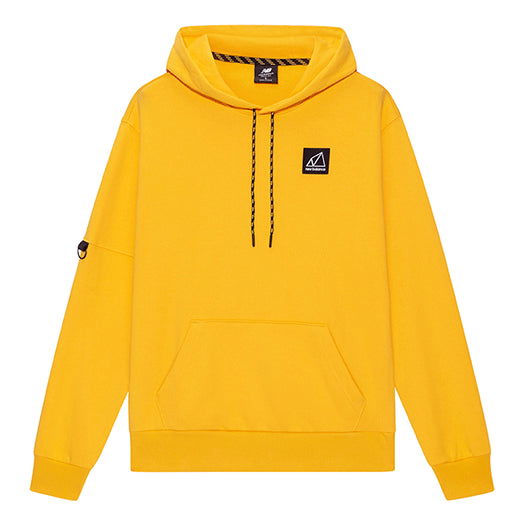 Суитчър New Balance Loose Fit Hoodie Жълто | AMT13514-KMQ, 0