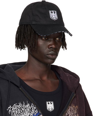 Шапка с козирка VETEMENTS Vetements Polizei Logo Cap Черно | UH76CA300BW, 1