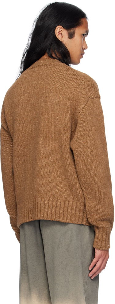 Пуловер We11done We11done Chunky Knit Sweater Кафяво | WD-KT2-24-626-U-BR, 2