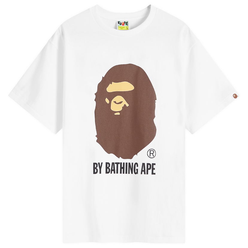 Тениска BAPE A Bathing Ape By T-Shirt Бяло | 001TEK301002M-WHT