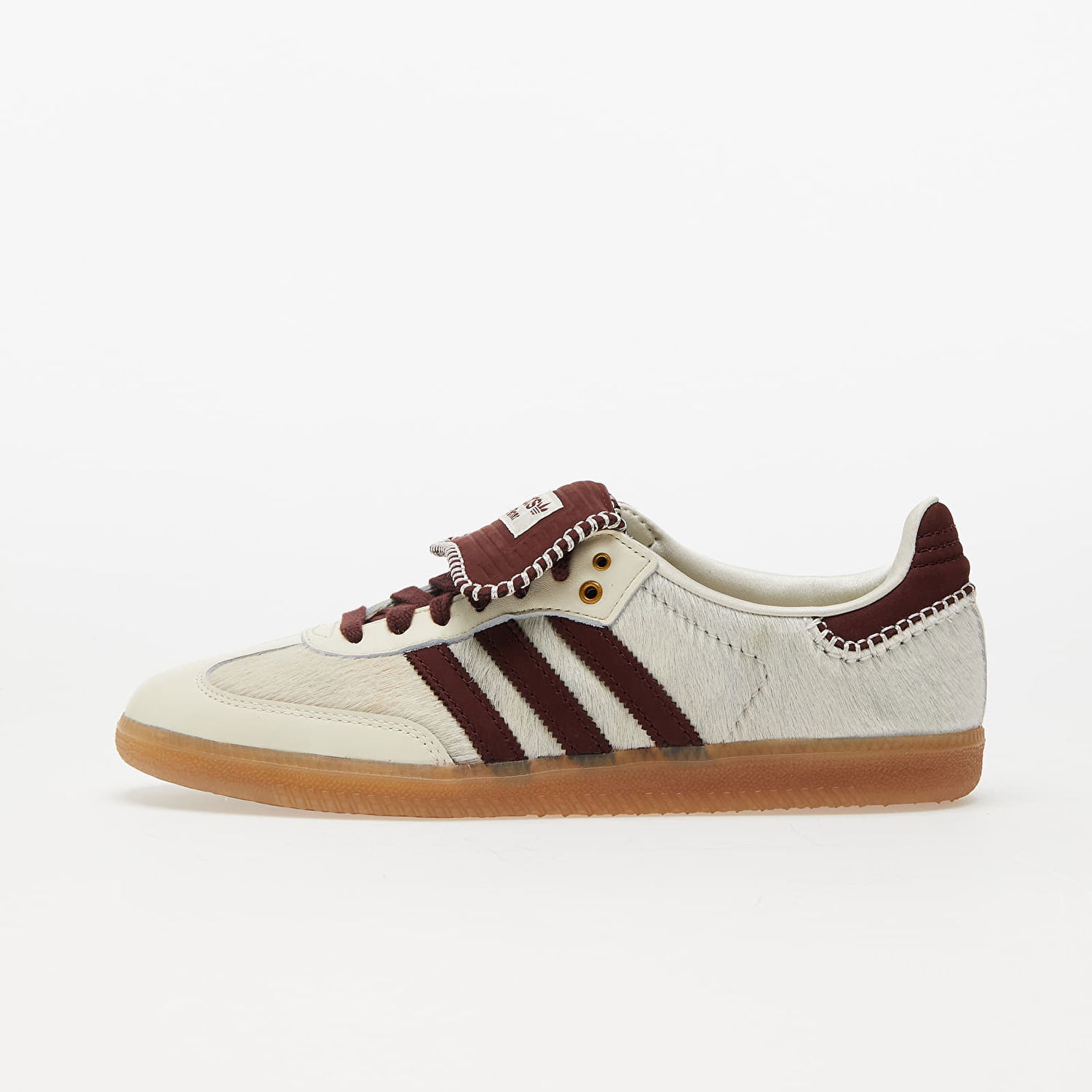 Кецове и обувки adidas Originals Wales Bonner x Samba Pony Tonal Low "Cream White" Бежово | IE0586, 1