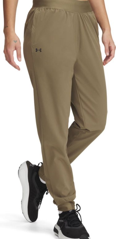 Панталони Under Armour Under Armour UA Rival Hi Rise Woven Pants Зелено | 1382727-251, 0