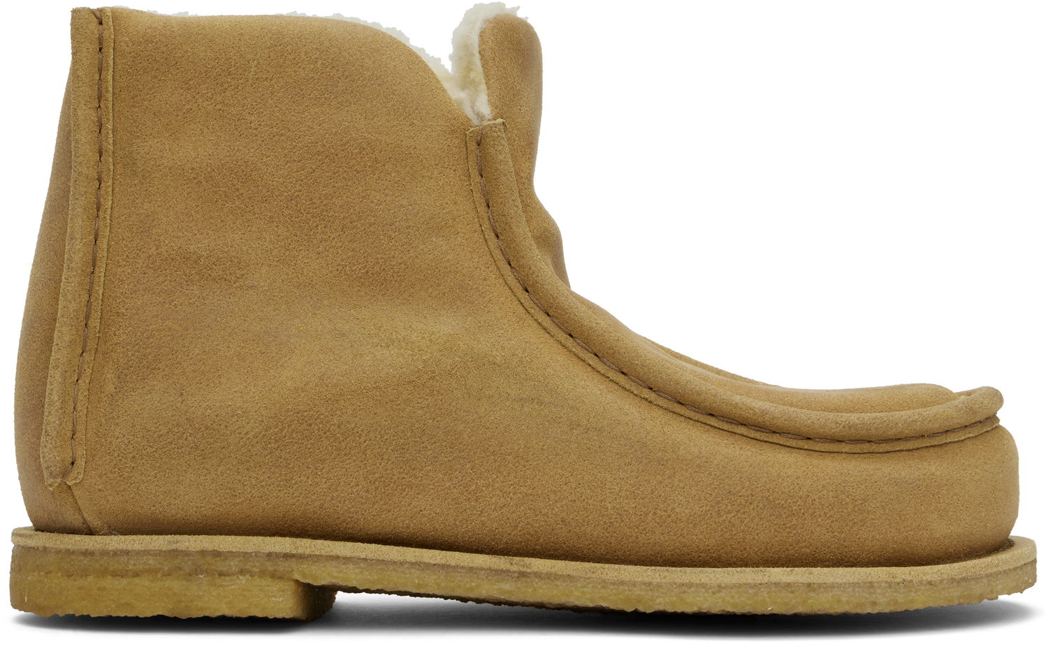 Кецове и обувки JW Anderson JW Anderson Nubuck Boots Бежово | ANM43565A, 0