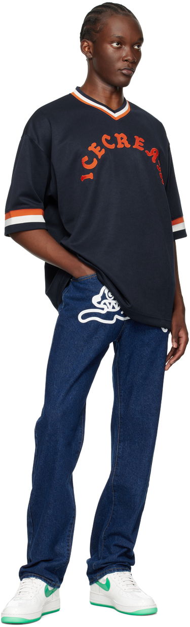 Дънки BBC IceCream ICECREAM Running Dog Jeans Синьо | ICD001, 3