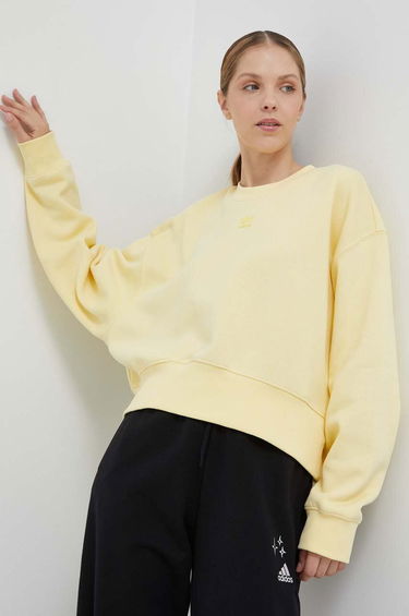 Суитчър adidas Originals Adicolor Essentials Crew Sweatshirt Жълто | HZ8640, 0