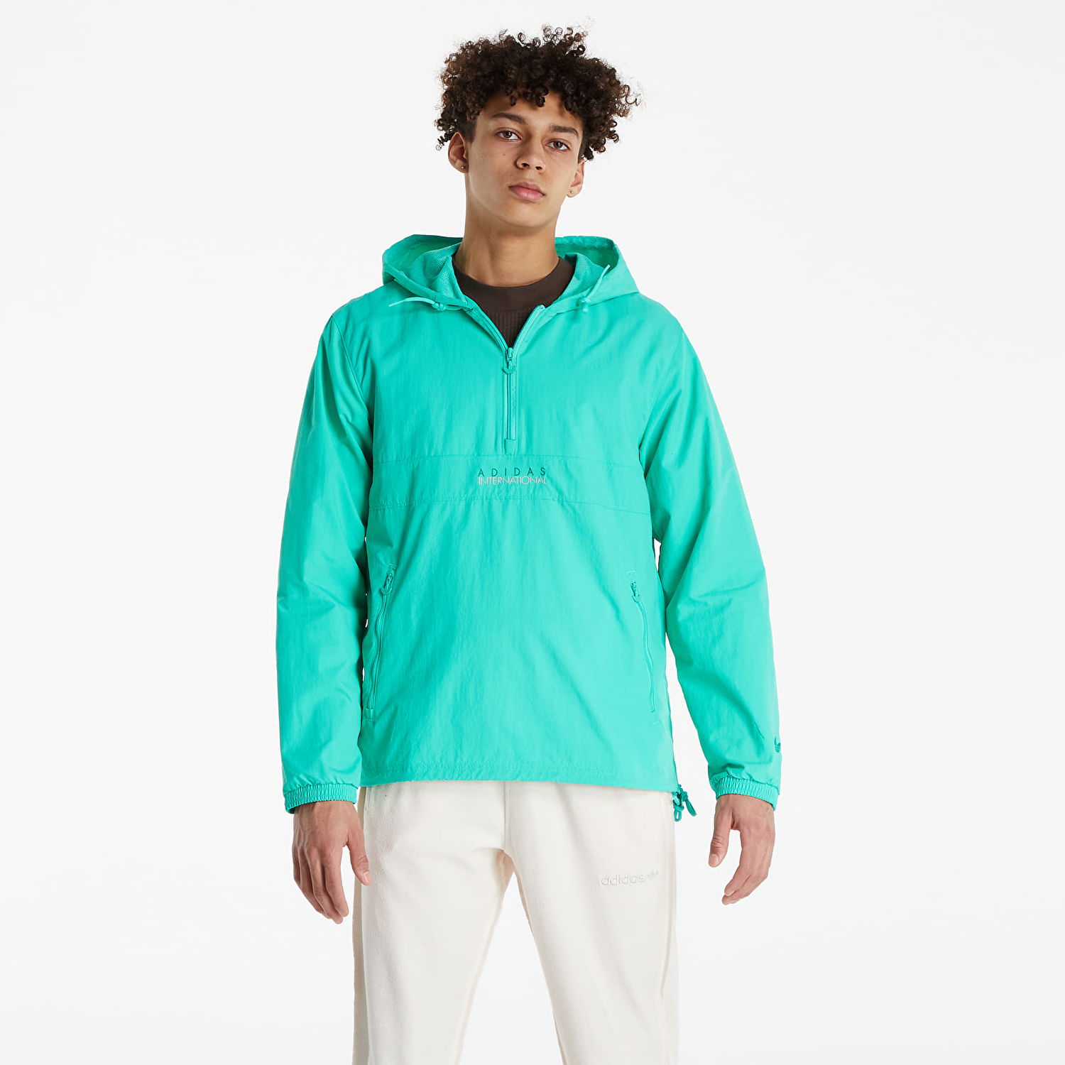 Ветровка adidas Originals Sports Club Oth Windbreaker Зелено | HF4914, 0