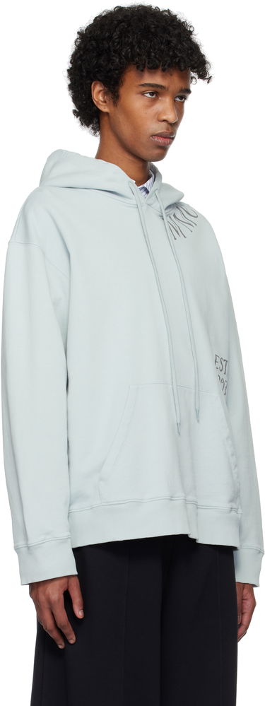 Суитчър Maison Margiela MM6 Maison Margiela Printed Hoodie Зелено | SH0GU0026 M25012, 1