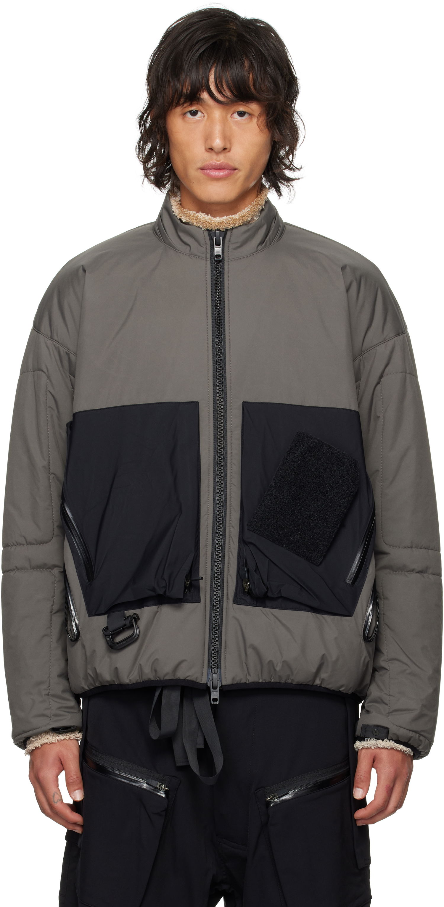 Пухо яке Acronym ACRONYM J91A-WS Bomber Jacket Сиво | J91A-WS, 0