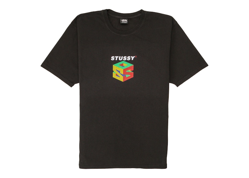 Тениска Stüssy Pigment Dyed Graphic T-Shirt Черно | 1904913_BLAC