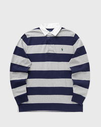 Long Sleeve Striped Rugby Shirt