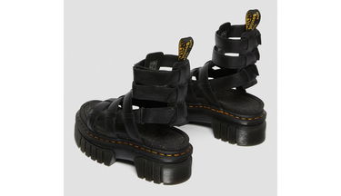 Кецове и обувки Dr. Martens Ricki Nappa Lux Leather Platform Gladiator Sandals Черно | DM27402001, 7