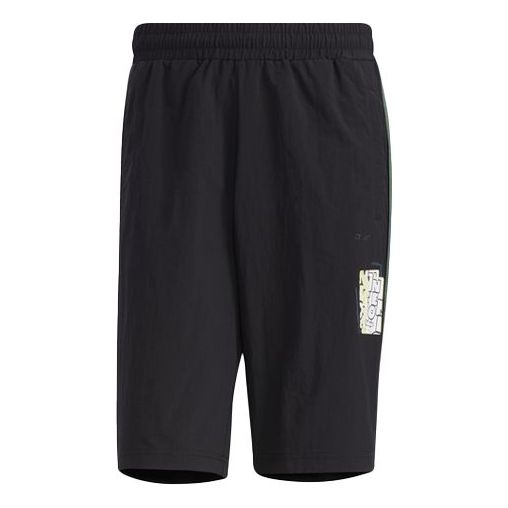 Къси панталони adidas Originals NEO Graphic Print Shorts Черно | GP4833