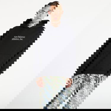 Суитчър New Balance Athletics Classics Hoodie Черно | MT53925BK, 0