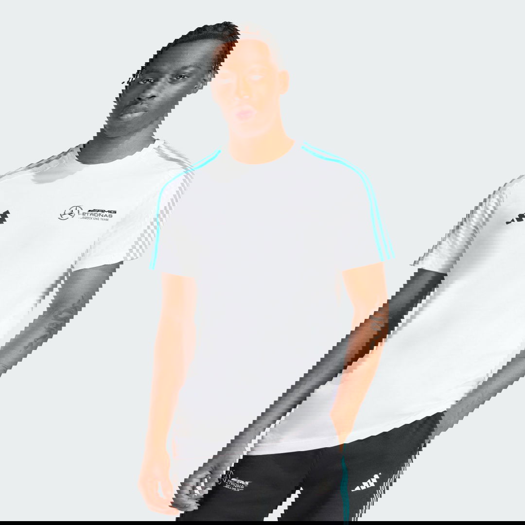 Тениска adidas Performance Mercedes - AMG Petronas Formula One Team DNA T-Shirt Бяло | JV5457, 0