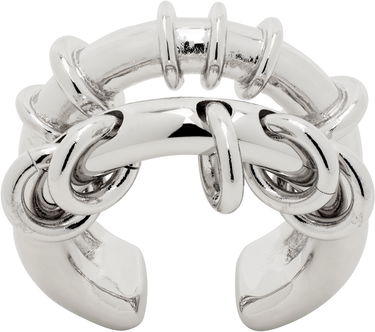 Пръстен We11done We11done Double Hoop Ring Металик | WD-AJ0-25-505-U-SV, 1