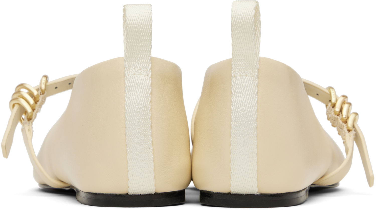 Кецове и обувки rag & bone rag & bone Spire Mary Jane Ballerina Flats Бежово | WFF24HF1007LE07, 1