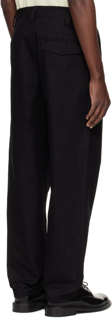Панталони A.P.C. A.P.C. Renato Pleated Trousers Черно | COHHW-H08428, 2