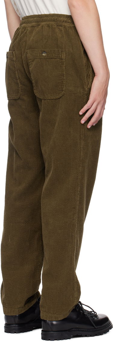 Панталони ISABEL MARANT Isabel Marant Nirlen Corduroy Trousers Зелено | PA0468HA-B4G03H, 2