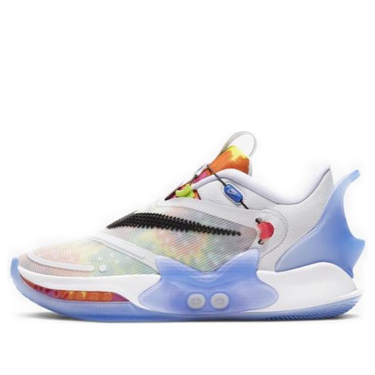 Кецове и обувки Nike Adapt BB 2.0 Tie-Dye Бяло | CV2442-100