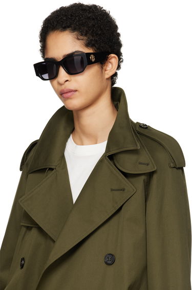 Слънчеви очила Anine Bing Bowery Square Sunglasses Черно | A-12-10089-000, 3