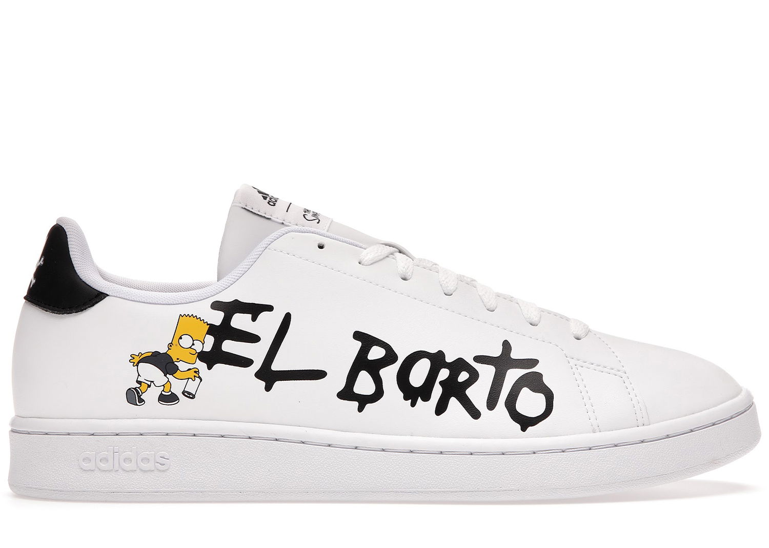 Кецове и обувки adidas Originals Advantage The Simpsons El Barto Бяло | GZ5306, 0
