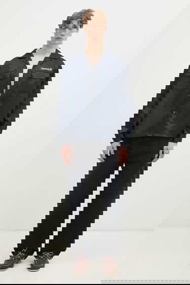 Риза Human Made BOWLING SHIRT regular Тъмно синьо | HM29SH014, 4