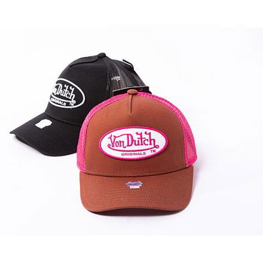 Шапка с козирка Von Dutch Trucker Boston Кафяво | VD7030732, 2