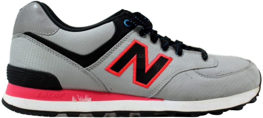 Кецове и обувки New Balance 574 Windbreaker Grey Black Pink Многоцветен | ML574WPG, 0