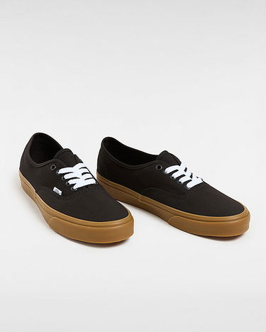 Кецове и обувки Vans Authentic Shoes (black/gum) Unisex Black, Size 2.5 Черно | VN0009PVB9M, 1