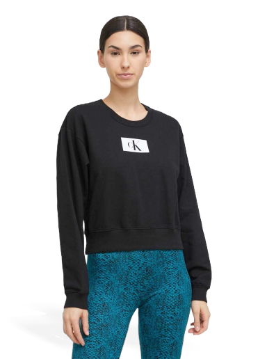 Суитчър CALVIN KLEIN Sweatshirt Черно | 000QS6942E.PPYX