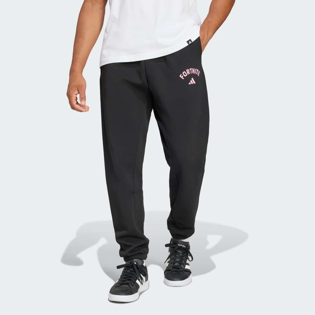 Спортни панталони adidas Performance Fortnite x Future Icons Small Logo Tracksuit Pants Черно | JV9955, 0