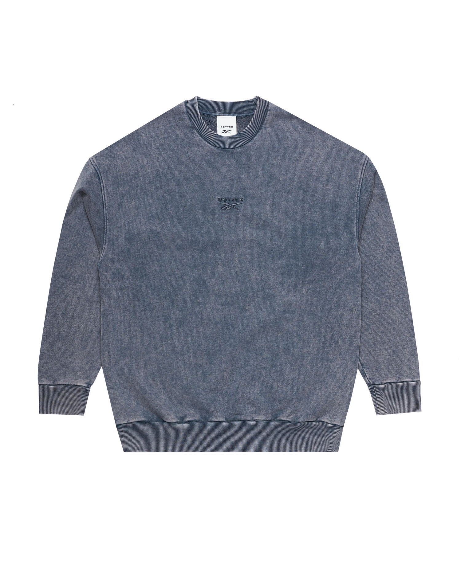 Суитчър Reebok Washed Blue Crewneck Sweatshirt Синьо | RMBA00DC99JER0014600, 0