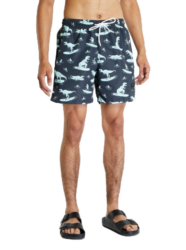 Бански Urban Classics Pattern Swim Shorts Зелено | TB2679-02835