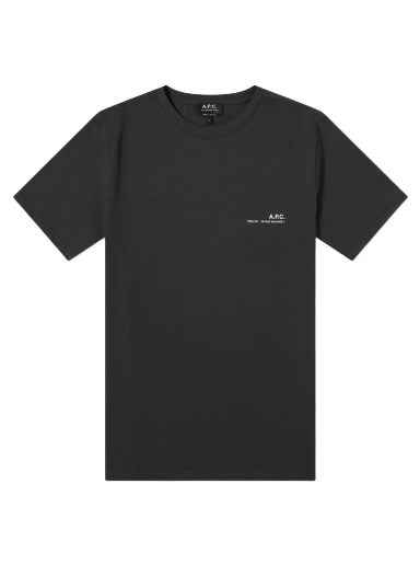 Тениска A.P.C. Item Logo Tee Черно | COFBT-H26904-LZZ