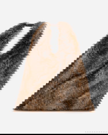 Дамска чанта Maison Margiela Faux Fur Japanese Bag Многоцветен | S54WD0039 H9076, 1