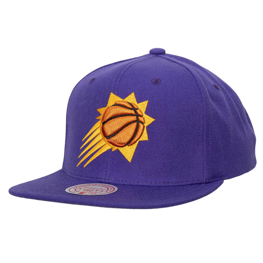 Шапка с козирка Mitchell & Ness NBA Team Ground 2.0 Snapback Phoenix Suns Лилаво | HHSS3256-PSUYYPPPPURP, 0