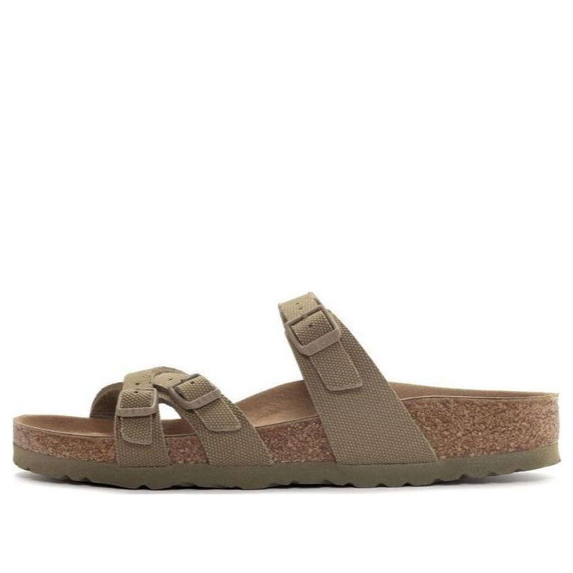 Кецове и обувки Birkenstock Birkenstock Franca Vegan Narrow Fit Sandals Зелено | 1024094