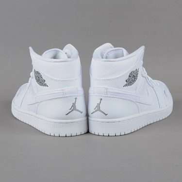 Кецове и обувки Jordan 1 Mid Бяло | 554724-102, 3
