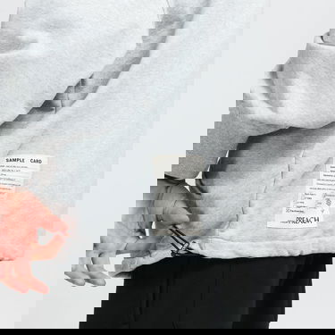 Суитчър PREACH Oversized Turtle Hoodie Zip Сиво | 2060677797, 3