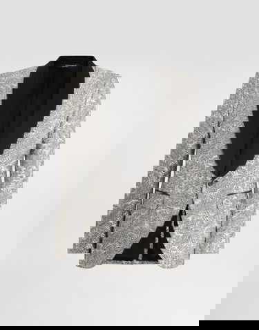 Яке Dolce & Gabbana Dolce & Gabbana Single-breasted Floral Lamé Jacket Металик | G2UG2TFJZALS0998, 0