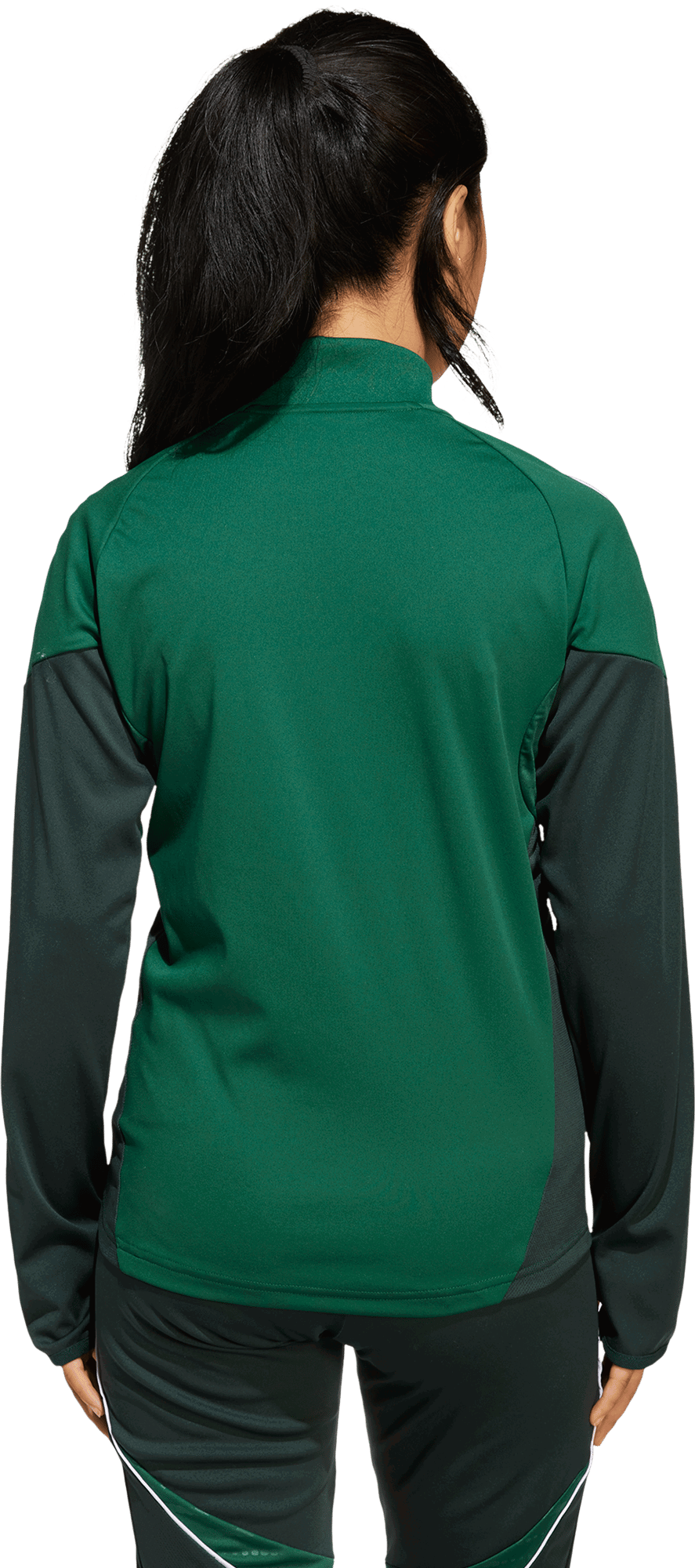 Суитчър adidas Performance Adidas TIRO25C Training 1/4 Zip Top Зелено | ji8937, 1